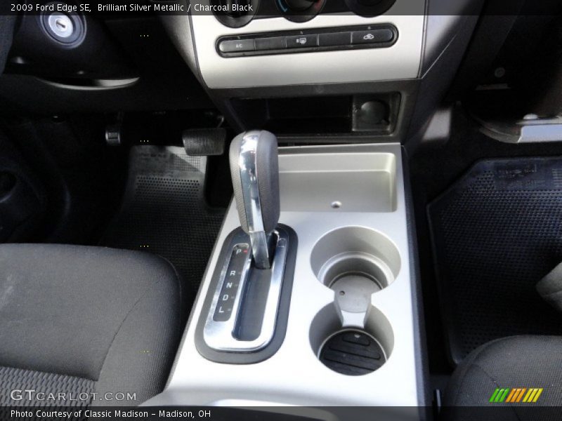 Brilliant Silver Metallic / Charcoal Black 2009 Ford Edge SE