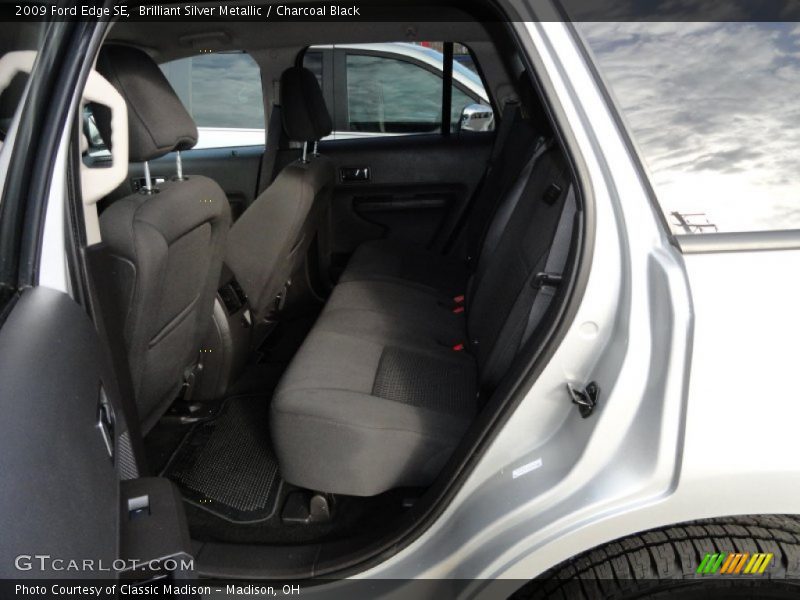 Brilliant Silver Metallic / Charcoal Black 2009 Ford Edge SE