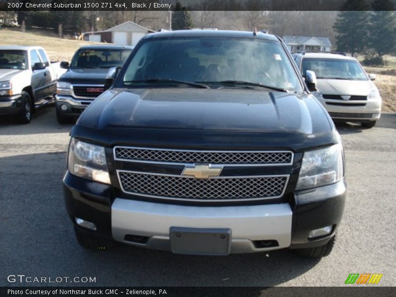 Black / Ebony 2007 Chevrolet Suburban 1500 Z71 4x4