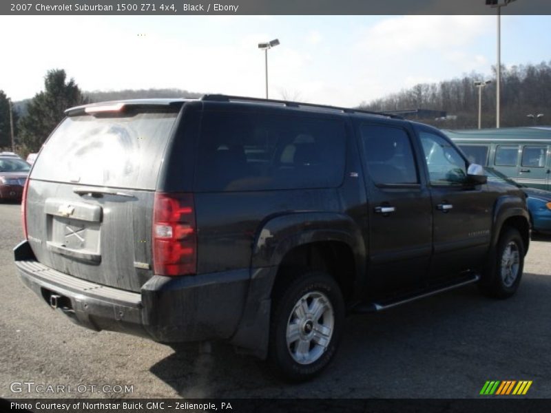 Black / Ebony 2007 Chevrolet Suburban 1500 Z71 4x4