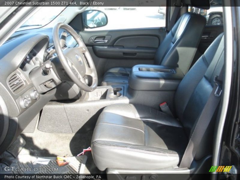 Black / Ebony 2007 Chevrolet Suburban 1500 Z71 4x4