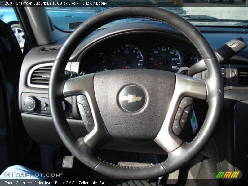 Black / Ebony 2007 Chevrolet Suburban 1500 Z71 4x4