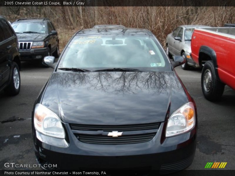 Black / Gray 2005 Chevrolet Cobalt LS Coupe