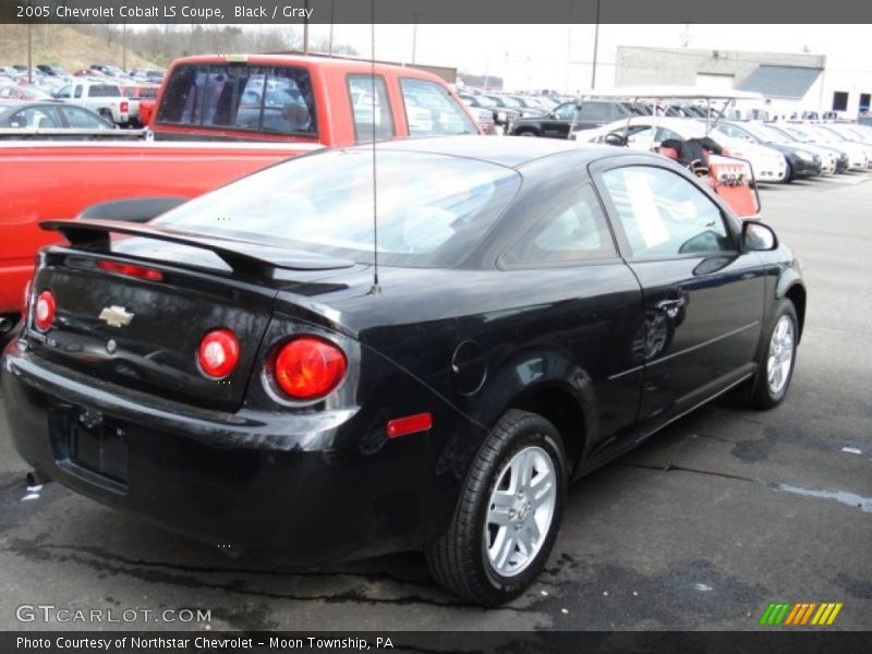 Black / Gray 2005 Chevrolet Cobalt LS Coupe