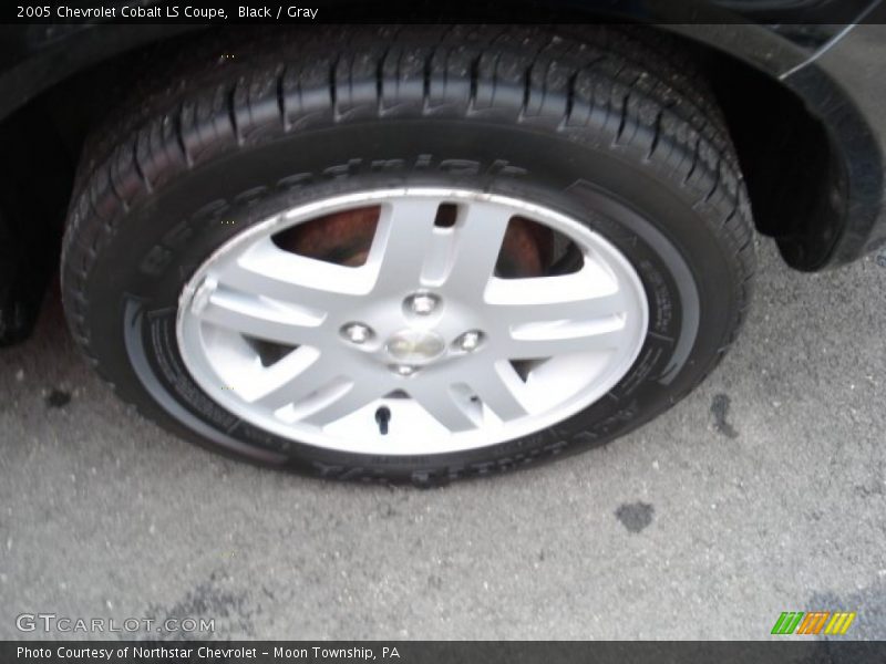 Black / Gray 2005 Chevrolet Cobalt LS Coupe