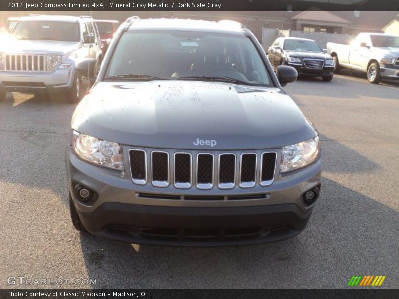 Mineral Gray Metallic / Dark Slate Gray 2012 Jeep Compass Limited 4x4