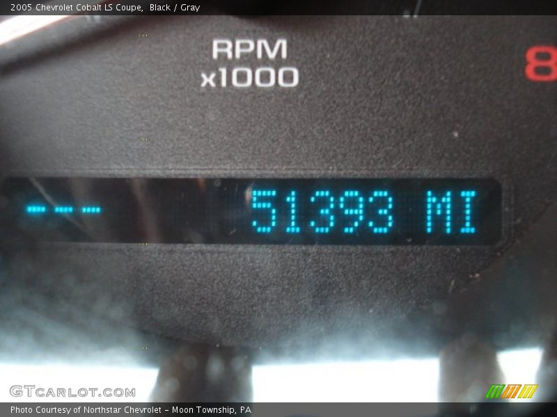 Black / Gray 2005 Chevrolet Cobalt LS Coupe