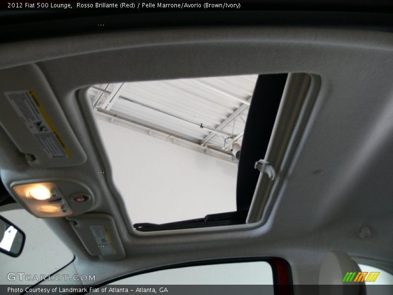 Sunroof of 2012 500 Lounge