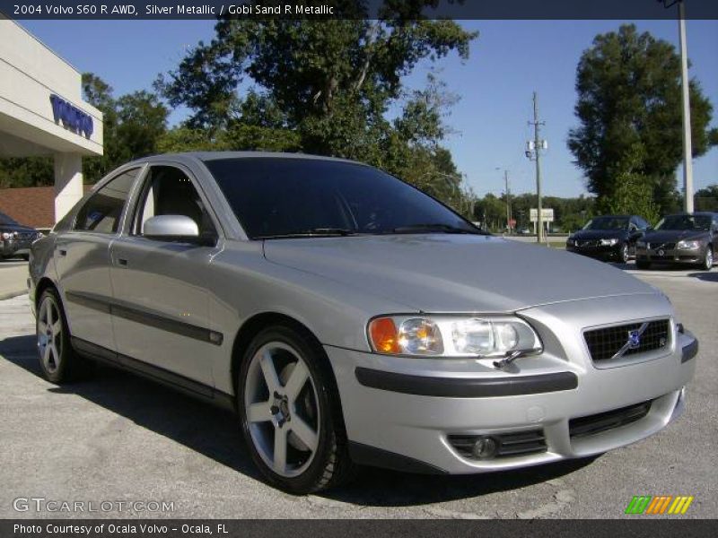 Silver Metallic / Gobi Sand R Metallic 2004 Volvo S60 R AWD