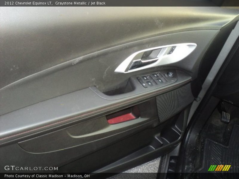 Graystone Metallic / Jet Black 2012 Chevrolet Equinox LT