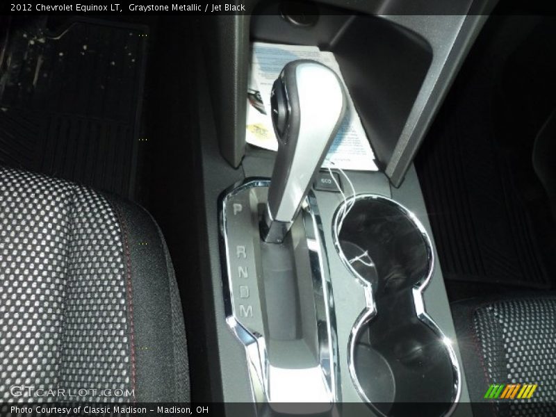 Graystone Metallic / Jet Black 2012 Chevrolet Equinox LT