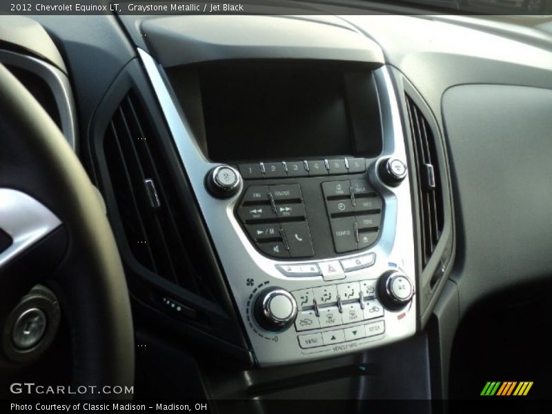 Graystone Metallic / Jet Black 2012 Chevrolet Equinox LT