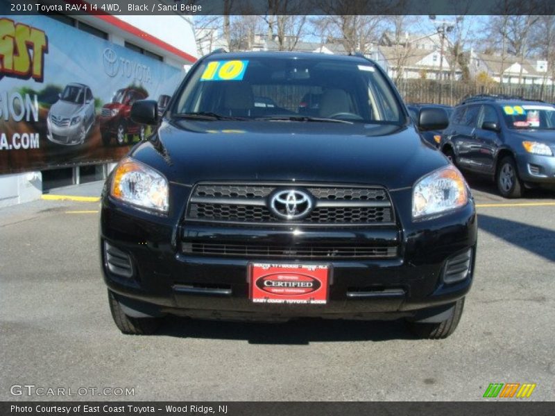 Black / Sand Beige 2010 Toyota RAV4 I4 4WD