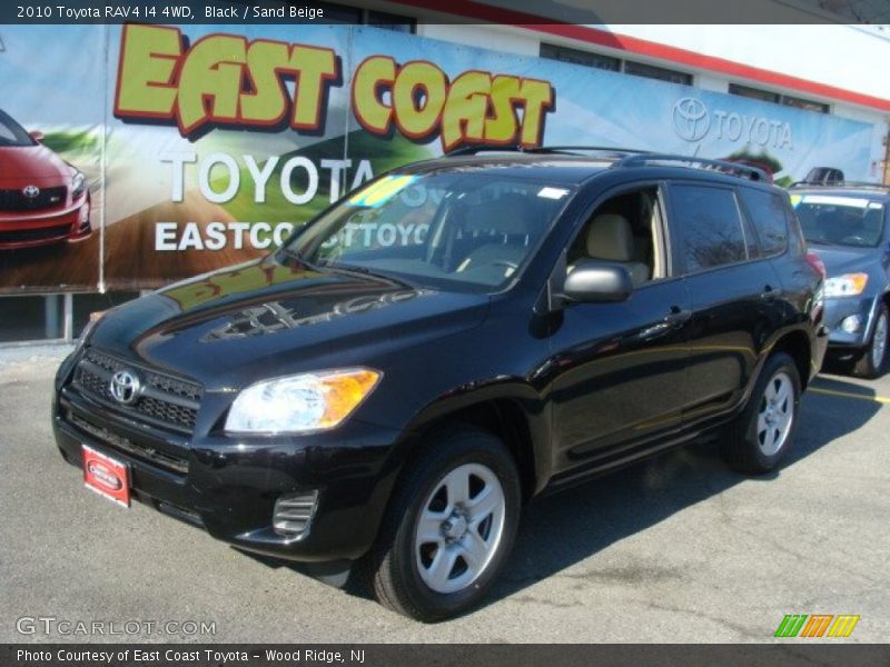 Black / Sand Beige 2010 Toyota RAV4 I4 4WD