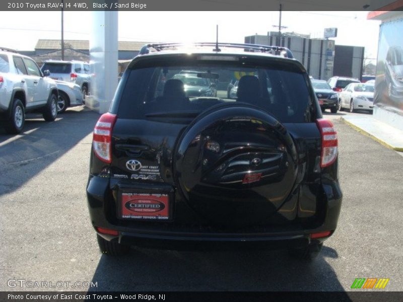 Black / Sand Beige 2010 Toyota RAV4 I4 4WD