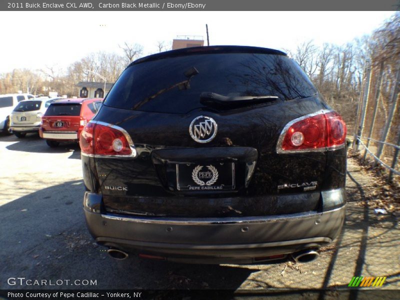 Carbon Black Metallic / Ebony/Ebony 2011 Buick Enclave CXL AWD