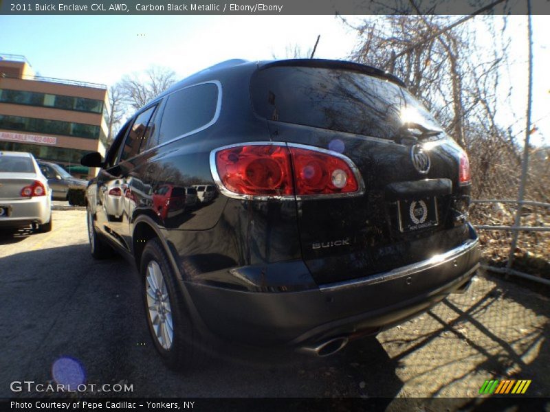 Carbon Black Metallic / Ebony/Ebony 2011 Buick Enclave CXL AWD