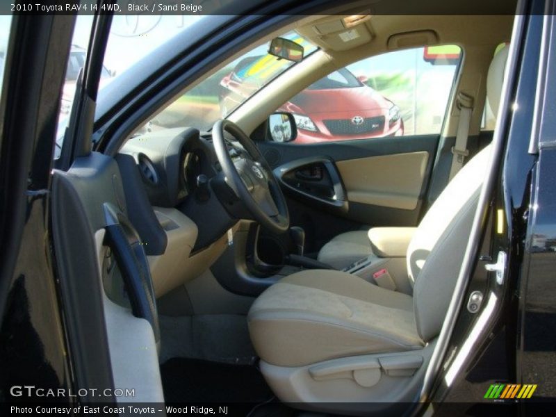 Black / Sand Beige 2010 Toyota RAV4 I4 4WD