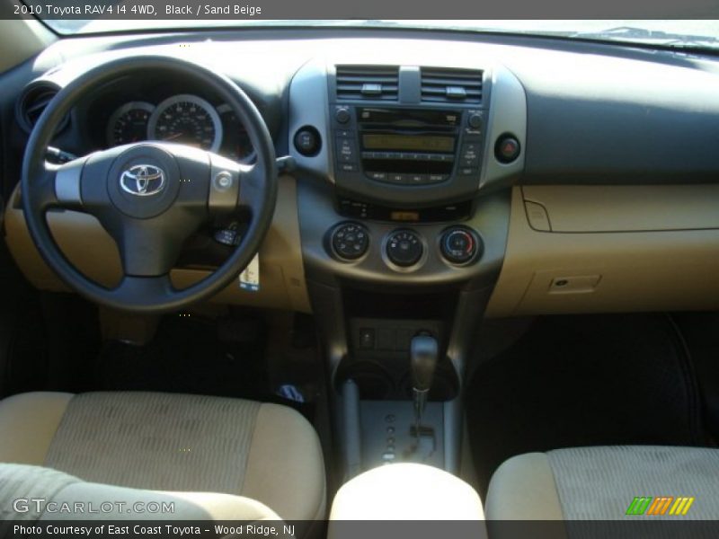 Black / Sand Beige 2010 Toyota RAV4 I4 4WD
