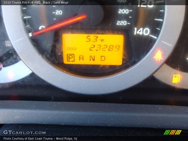 Black / Sand Beige 2010 Toyota RAV4 I4 4WD