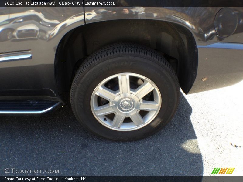 Galaxy Gray / Cashmere/Cocoa 2010 Cadillac Escalade AWD