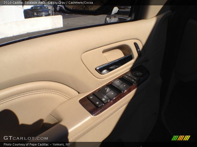 Galaxy Gray / Cashmere/Cocoa 2010 Cadillac Escalade AWD