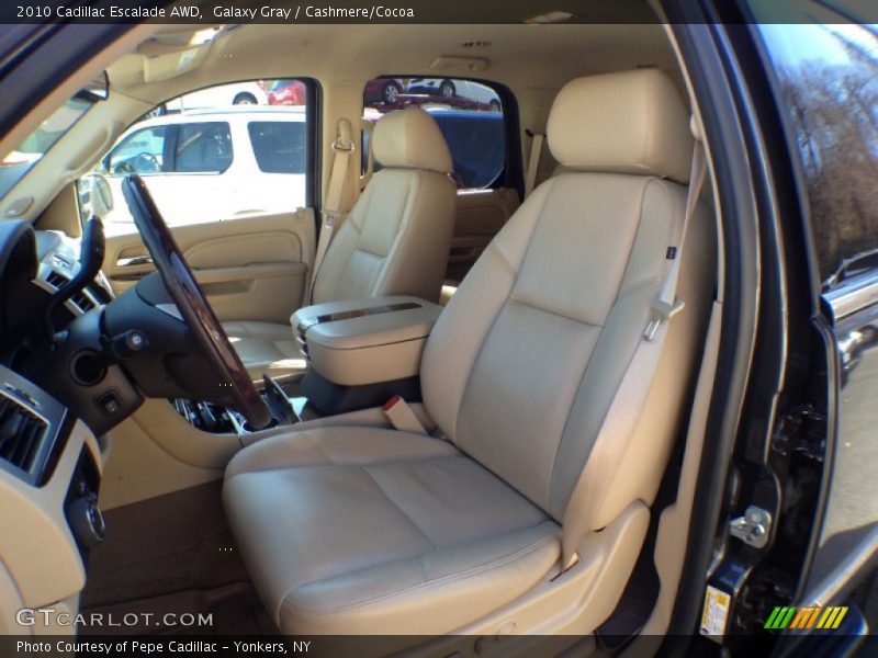 Galaxy Gray / Cashmere/Cocoa 2010 Cadillac Escalade AWD