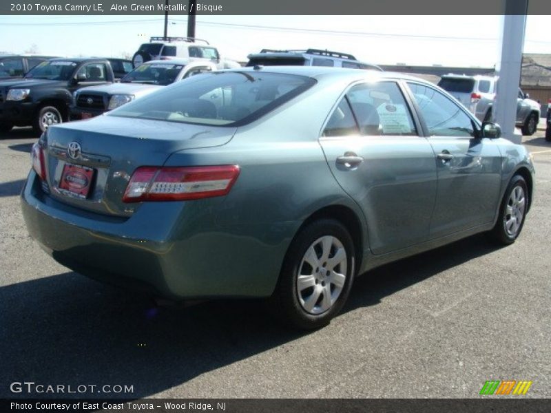 Aloe Green Metallic / Bisque 2010 Toyota Camry LE