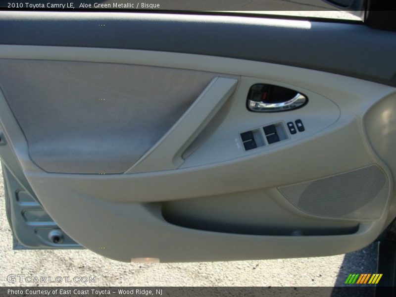 Aloe Green Metallic / Bisque 2010 Toyota Camry LE