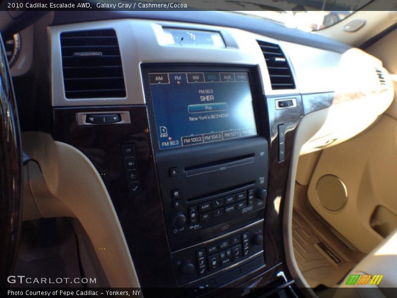 Galaxy Gray / Cashmere/Cocoa 2010 Cadillac Escalade AWD