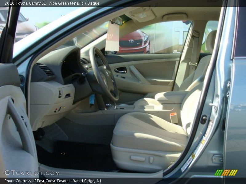 Aloe Green Metallic / Bisque 2010 Toyota Camry LE