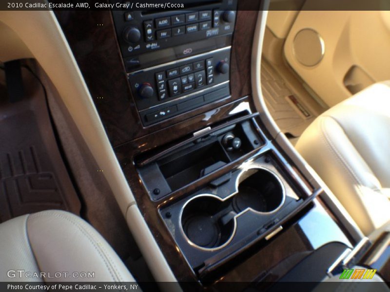 Galaxy Gray / Cashmere/Cocoa 2010 Cadillac Escalade AWD