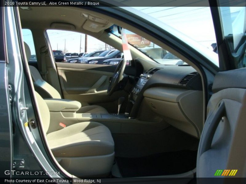 Aloe Green Metallic / Bisque 2010 Toyota Camry LE