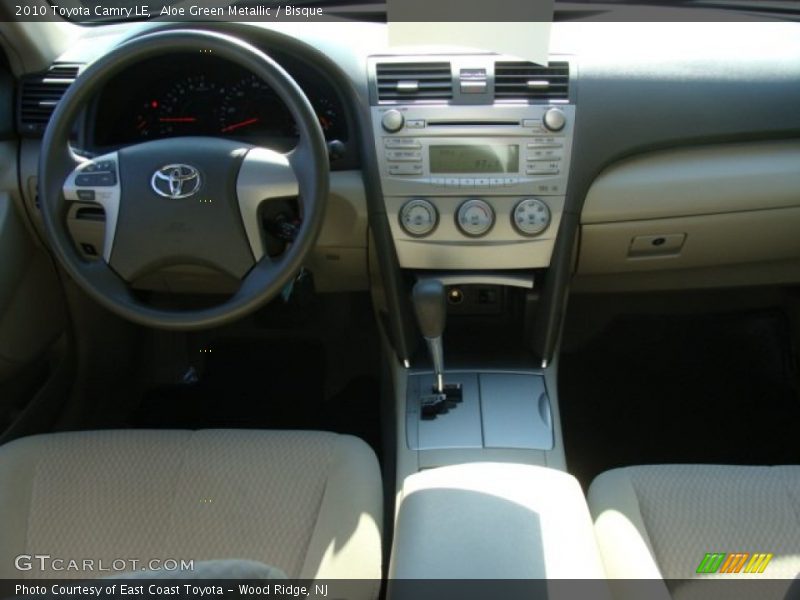 Aloe Green Metallic / Bisque 2010 Toyota Camry LE