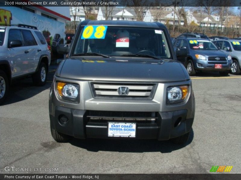 Galaxy Gray Metallic / Gray/Black 2008 Honda Element EX AWD