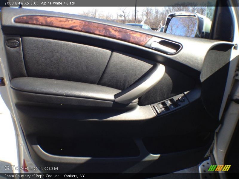 Alpine White / Black 2003 BMW X5 3.0i