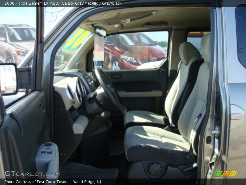 Galaxy Gray Metallic / Gray/Black 2008 Honda Element EX AWD