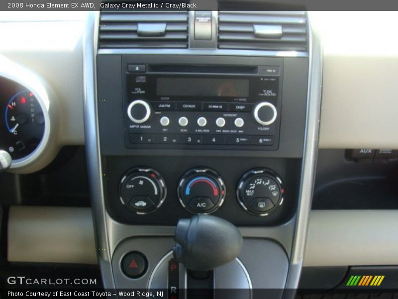 Controls of 2008 Element EX AWD