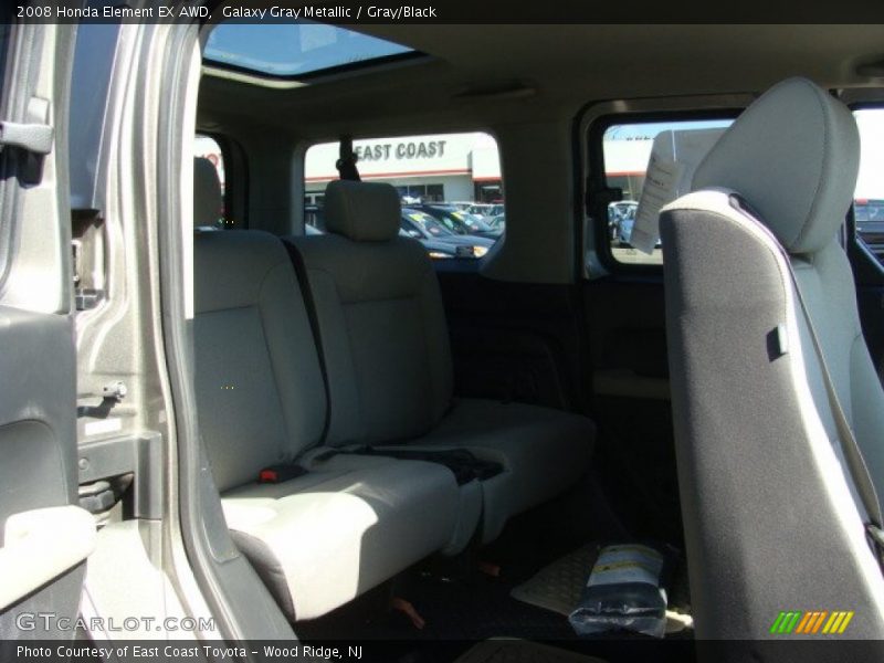Galaxy Gray Metallic / Gray/Black 2008 Honda Element EX AWD