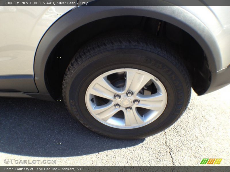 Silver Pearl / Gray 2008 Saturn VUE XE 3.5 AWD