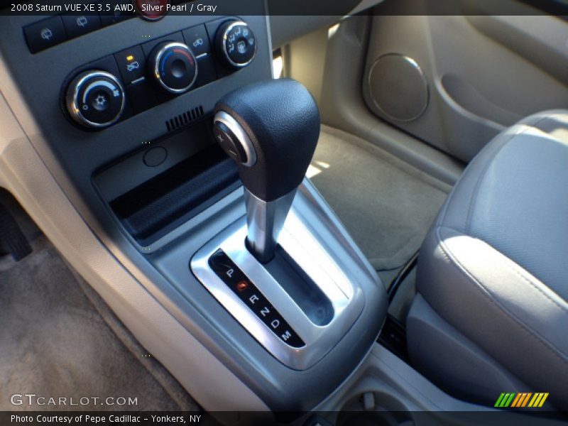 Silver Pearl / Gray 2008 Saturn VUE XE 3.5 AWD