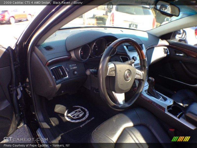 Black Raven / Ebony 2009 Cadillac CTS 4 AWD Sedan