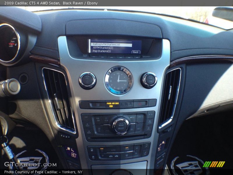 Black Raven / Ebony 2009 Cadillac CTS 4 AWD Sedan