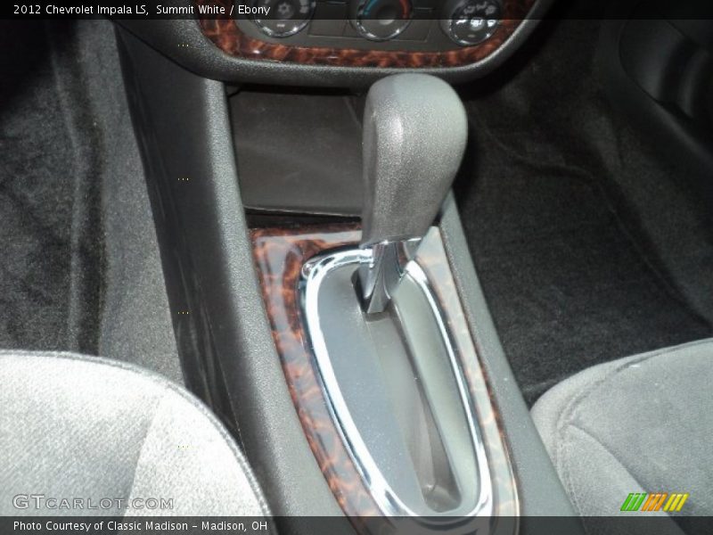 Summit White / Ebony 2012 Chevrolet Impala LS