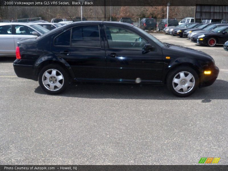Black / Black 2000 Volkswagen Jetta GLS VR6 Sedan
