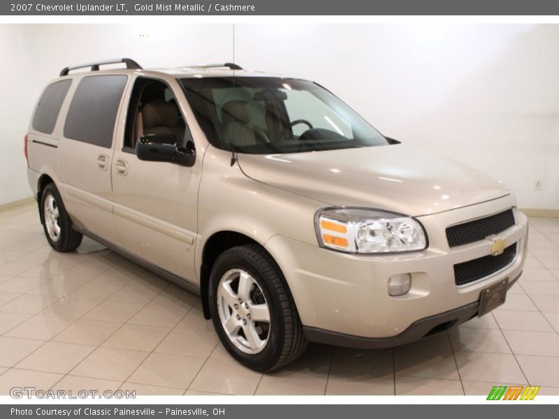 Gold Mist Metallic / Cashmere 2007 Chevrolet Uplander LT