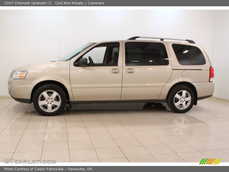 Gold Mist Metallic / Cashmere 2007 Chevrolet Uplander LT