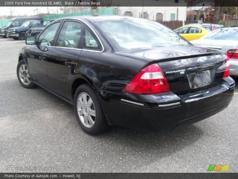 Black / Pebble Beige 2005 Ford Five Hundred SE AWD