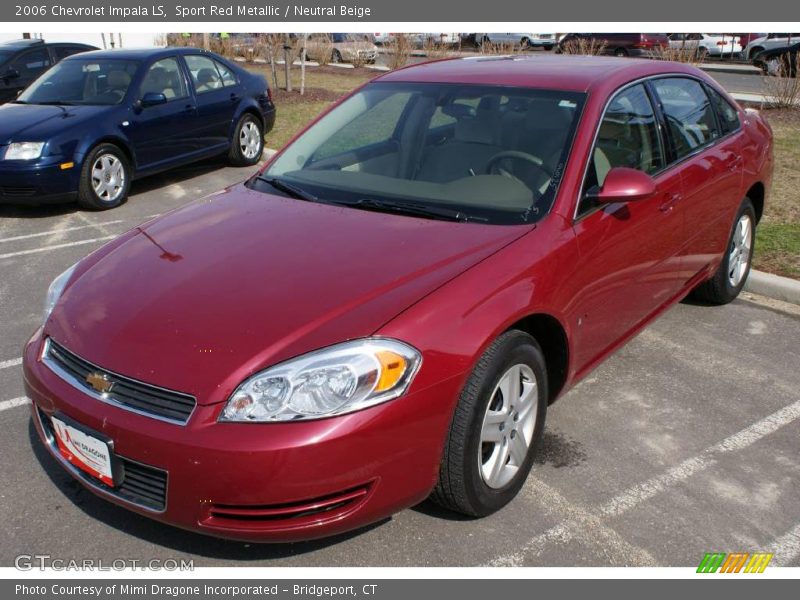 Sport Red Metallic / Neutral Beige 2006 Chevrolet Impala LS