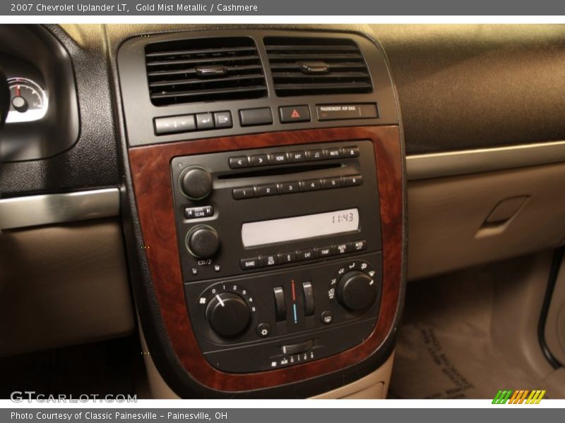 Gold Mist Metallic / Cashmere 2007 Chevrolet Uplander LT